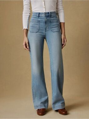 Faherty Stretch Terry Patch Pocket Pant in Eastern Shore Wash Size 25
